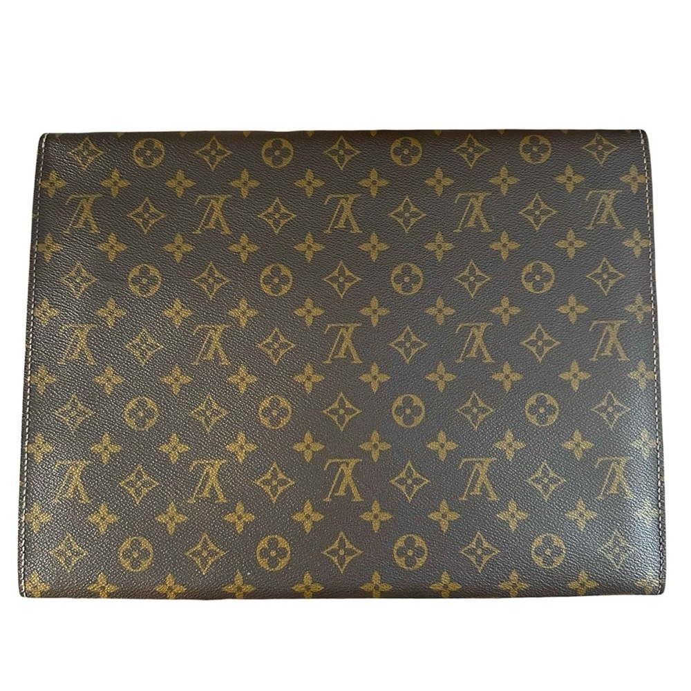 Louis Vuitton Monogram Leather Vintage Large Document Holder Clutch - Picture 4 of 11